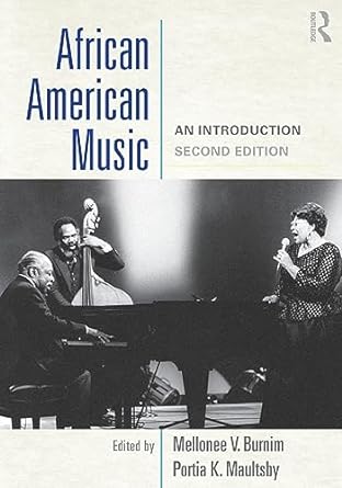 A book cover with three people playing musical instruments.